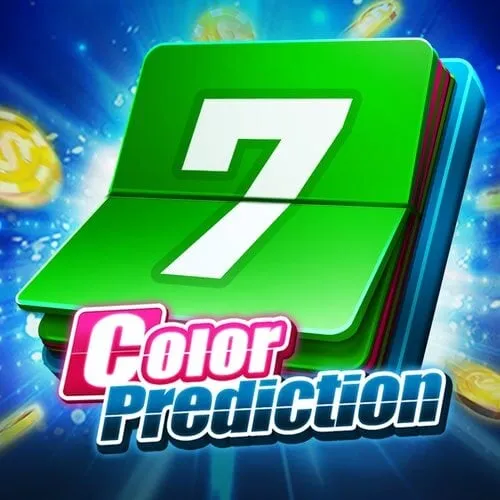 Live color prediction casino game interface showing betting options and results